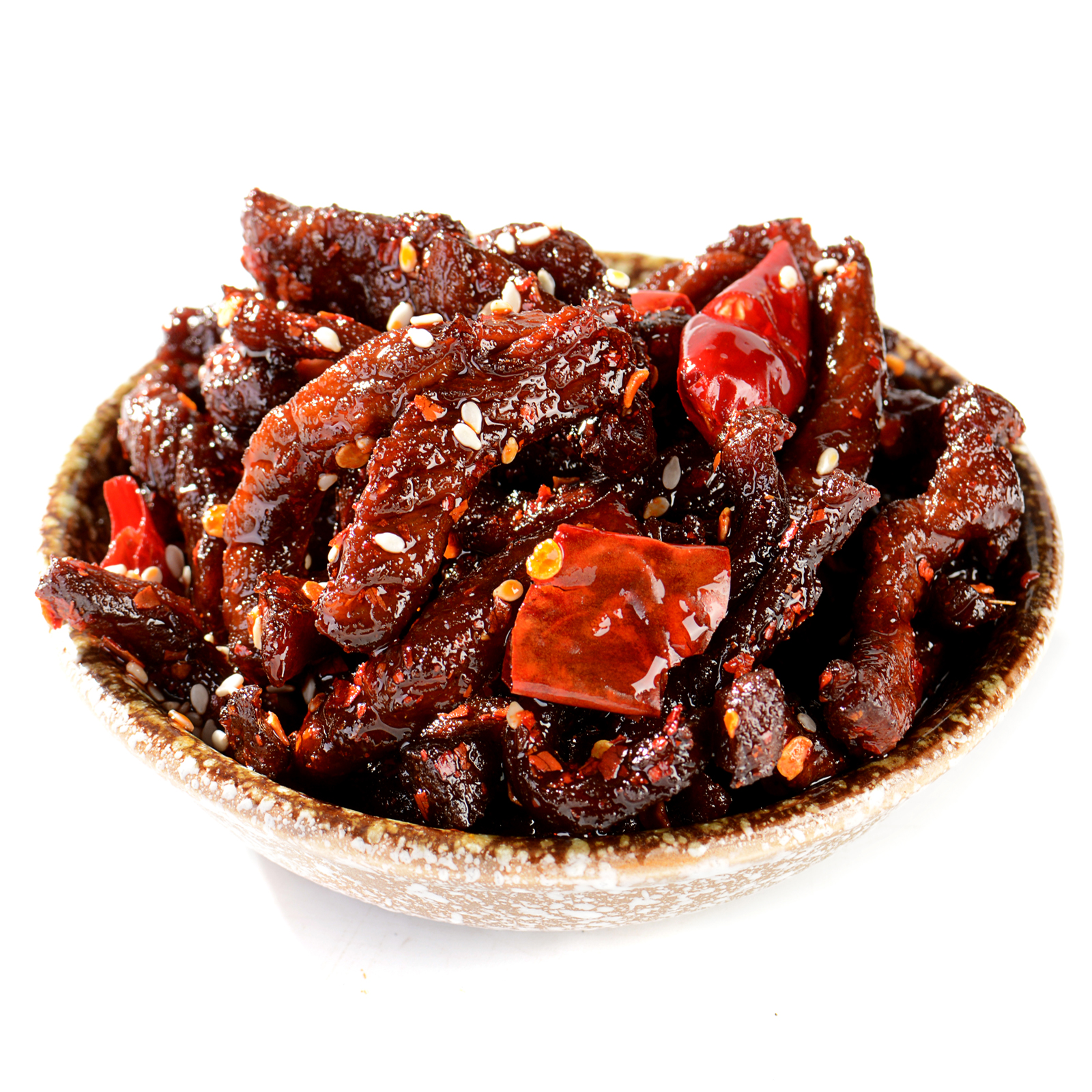 朕在卤 | 桶装口水牛肉120g 油泼川卤零食 精选上乘食材 营养健康美味