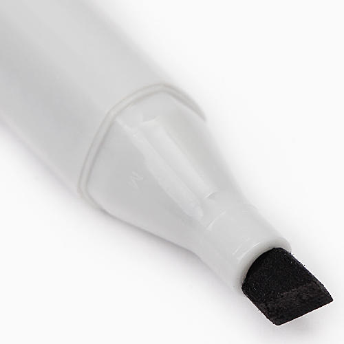 日本进口美辉马克笔软头酒精油性双头马克笔6支黑色  A29 商品图2