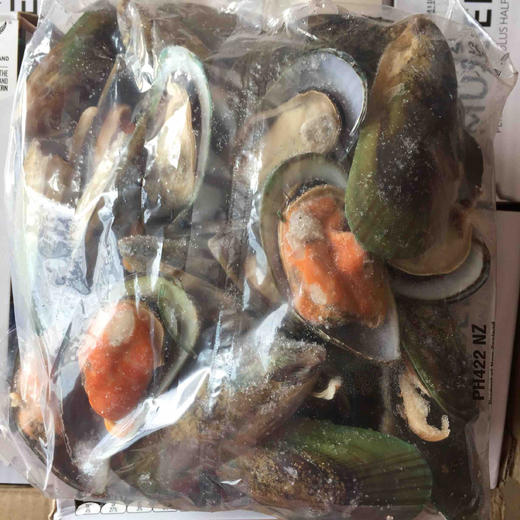 海鲜食材新西兰半壳青口贝  1kg 商品图3