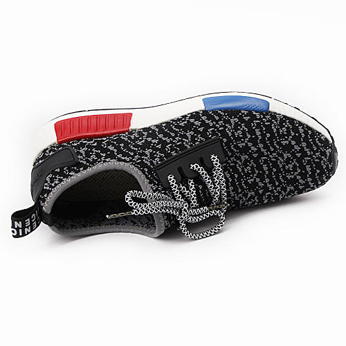 40码木林森透气网面运动鞋黑色男鞋夏季跑步鞋男士休闲鞋子男韩版 商品图4