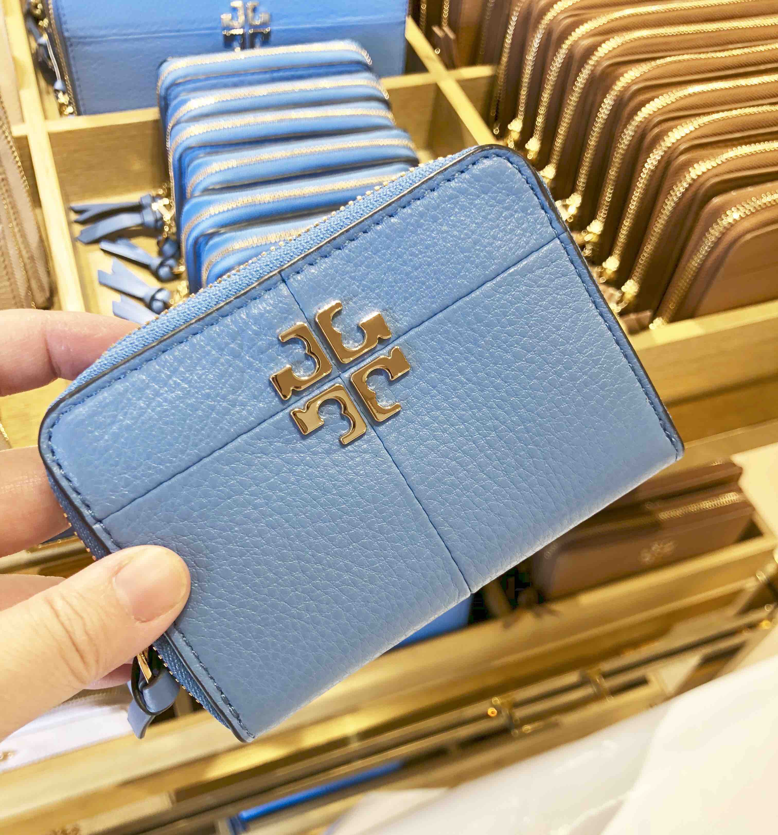 tory burch tb金标卡包零钱包