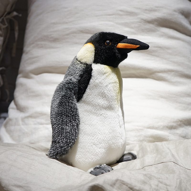 果壳动物趴丨企鹅leosco国家地理毛绒玩具公仔