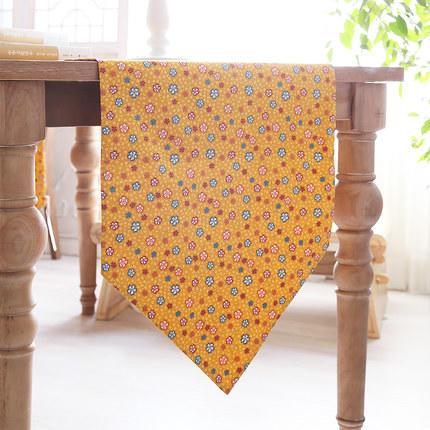 阳春小镇丨纯棉桌旗植物印花 百搭 商品图1