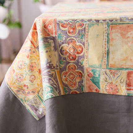 阳春小镇丨棉麻小清新贡缎布艺 商品图2