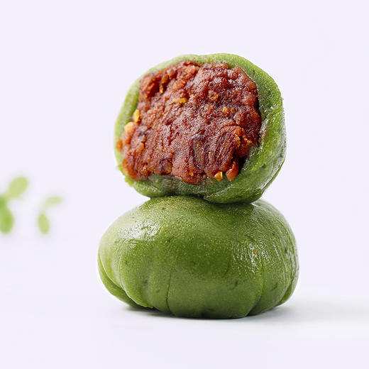 优选艾草青团肉松莲蓉黑芝麻花生3盒12个装软糯q弹细腻香甜买2份减20