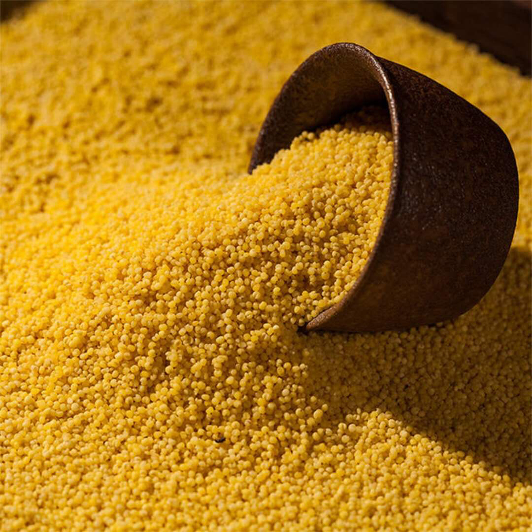 8元陕北米脂农家黄金小米4斤全国包邮(特殊地区除外)