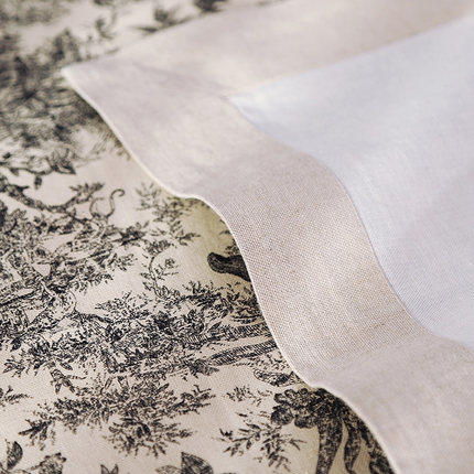 阳春小镇丨布艺棉麻桌布 复古中式盖布台布 商品图3