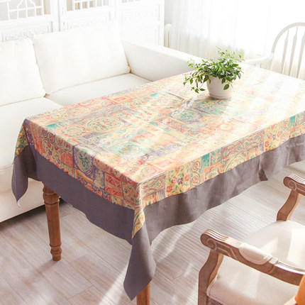 阳春小镇丨棉麻小清新贡缎布艺 商品图1