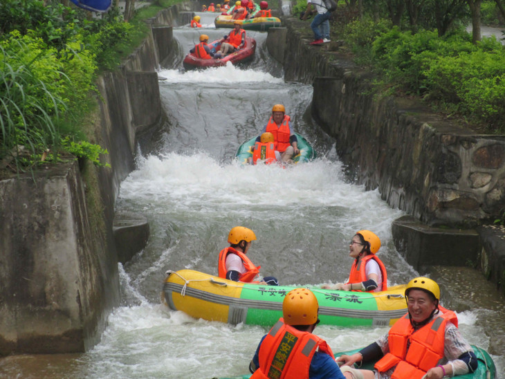 平安峡漂流全程勇士漂 景区大门票