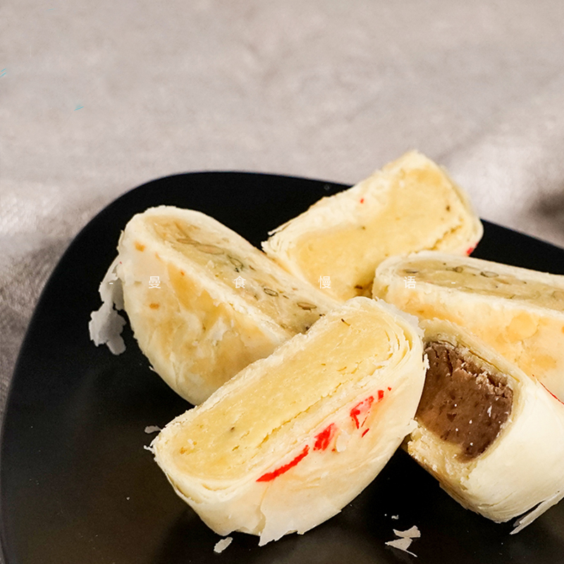 【正宗苏式桂花酥 下单现做】传统苏式饼皮工艺 四味桂花酥 限量发货