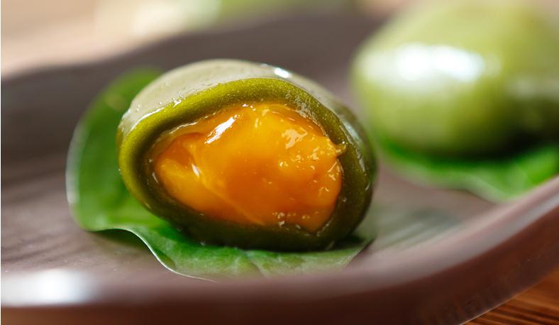 艾草青团(芒果味2粒)