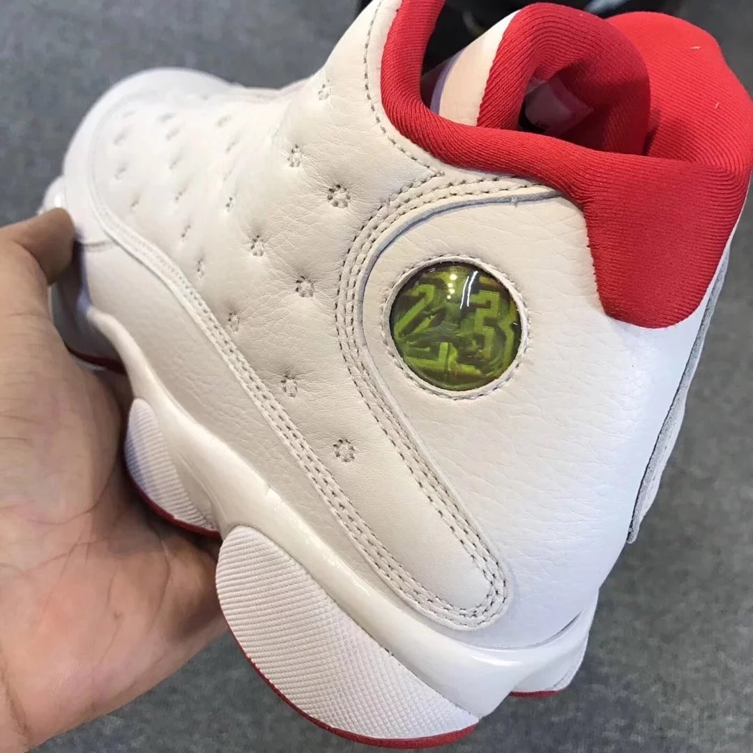 air jordan aj13乔13白红高帮男款篮球鞋 414574-103