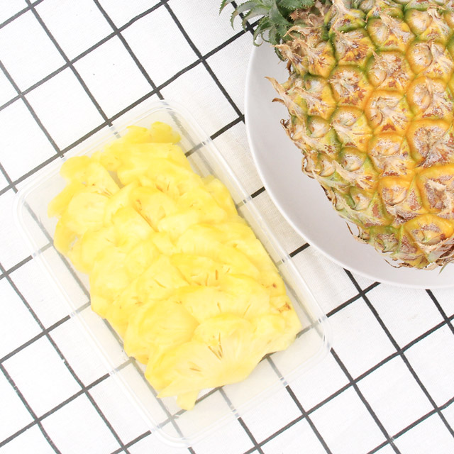 海南香水菠萝切