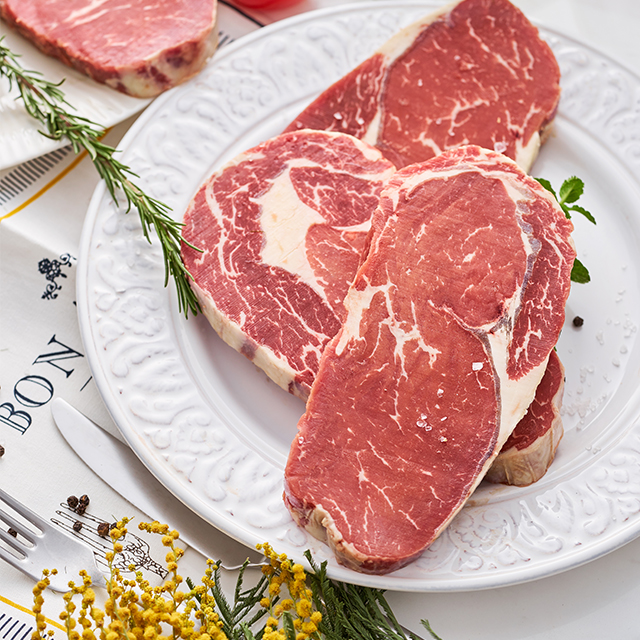 澳大利亚谷饲中期 原切眼肉牛排 每块约140-160g