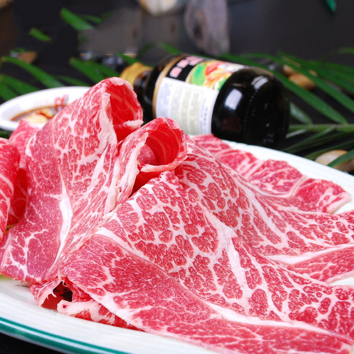 澳洲安格斯雪花上脑肥牛 premium australian all natural sliced