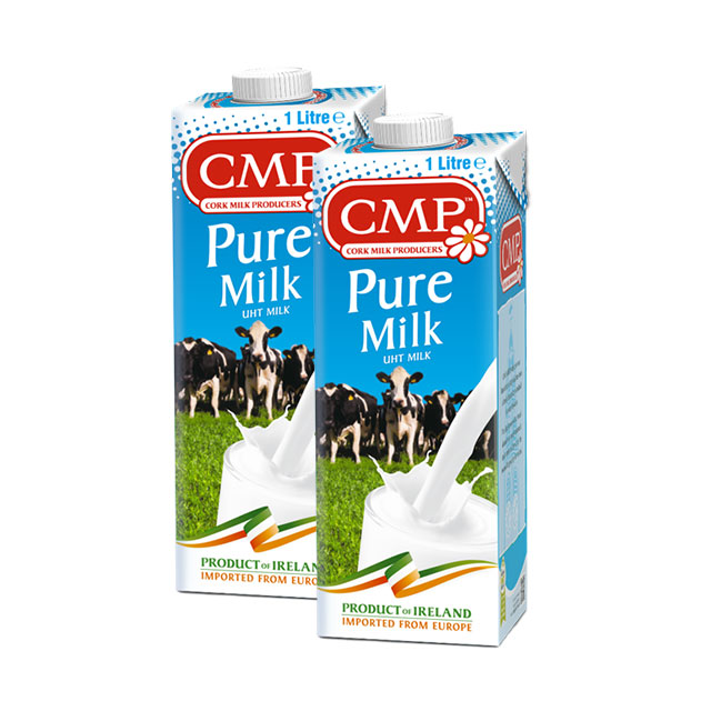 【仅限快递配送】爱尔兰进口纯牛奶1lx2盒装