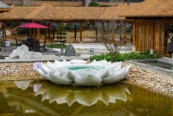 1折限时限量抢御泉湾温泉酒店~双人住宿 双人温泉 双早 超值峨眉象城