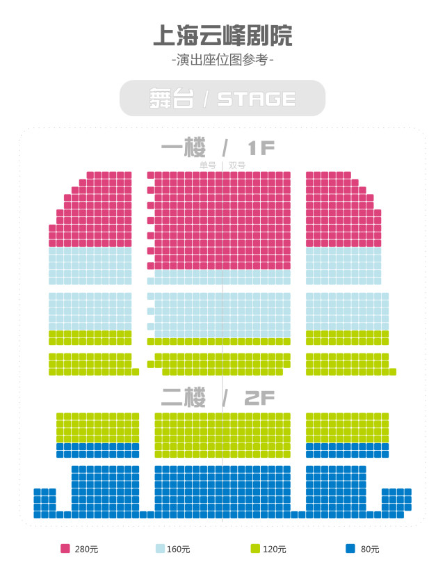 上海大剧院座位图图片
