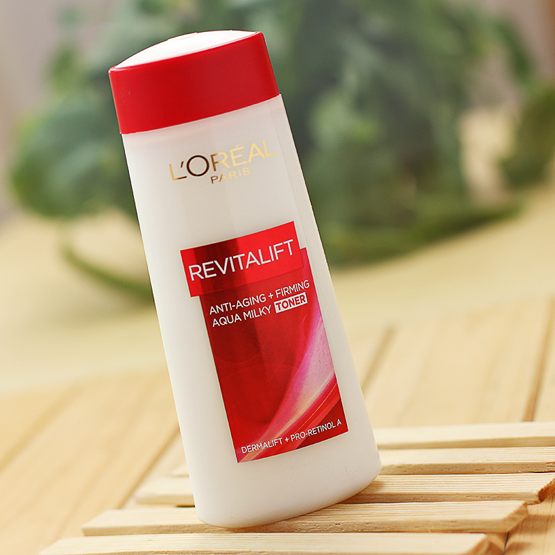 欧莱雅复颜抗皱紧致清乳柔肤水200ml 补水保湿淡化细纹干纹爽肤水