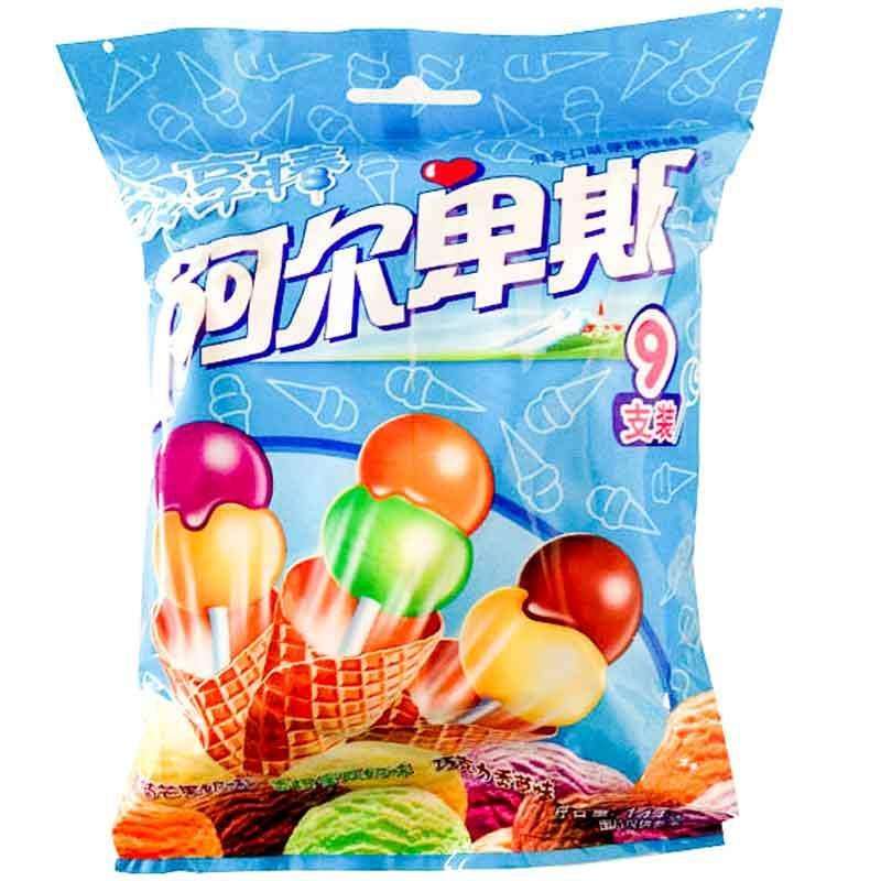 【糖果】阿尔卑斯双享棒混合味144g 编码:6911316375116