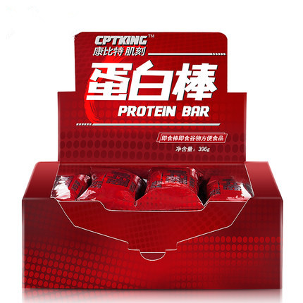 康比特肌刻蛋白棒即食棒即食谷物方便食品12支