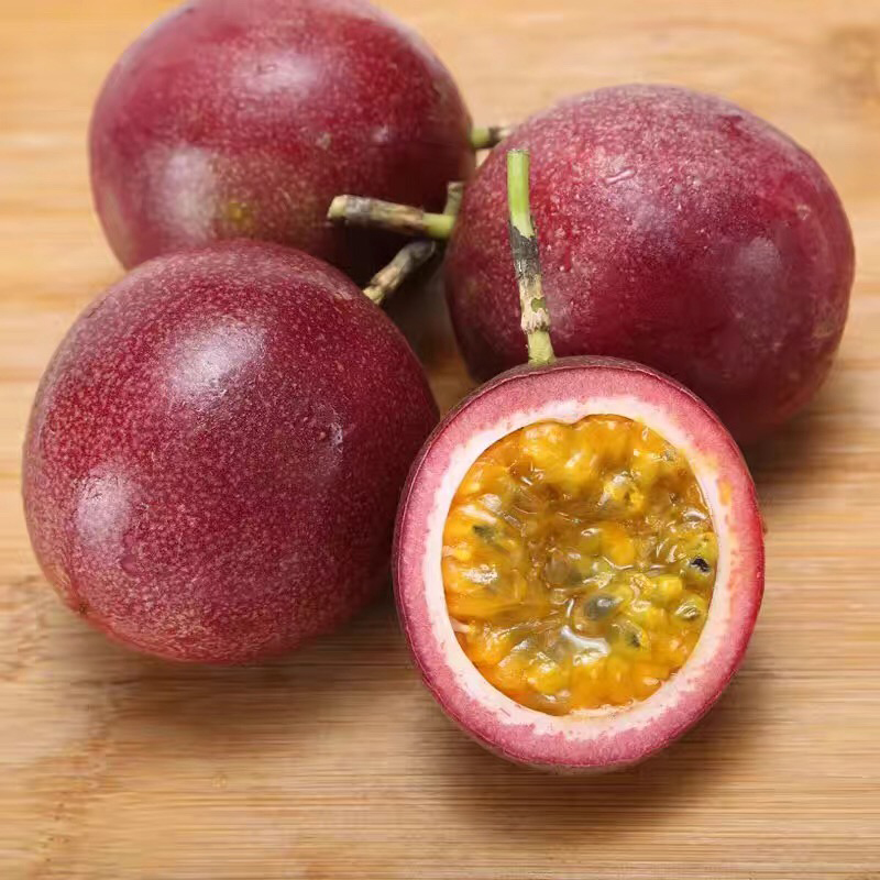 水果界的维c之王 吃一颗便尝过10多种水果的神奇水果 广西紫皮百香果