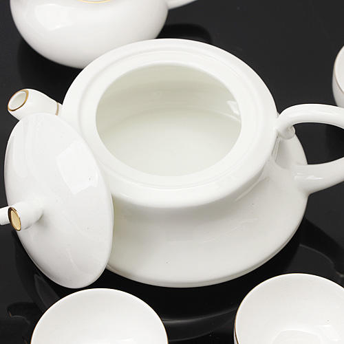 高档骨瓷茶具茶杯8件套装 C21 商品图2