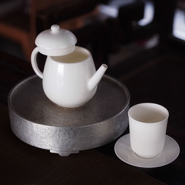 破嘘 签约手艺人 李小山 全手工 子文系列 茶壶 茶杯