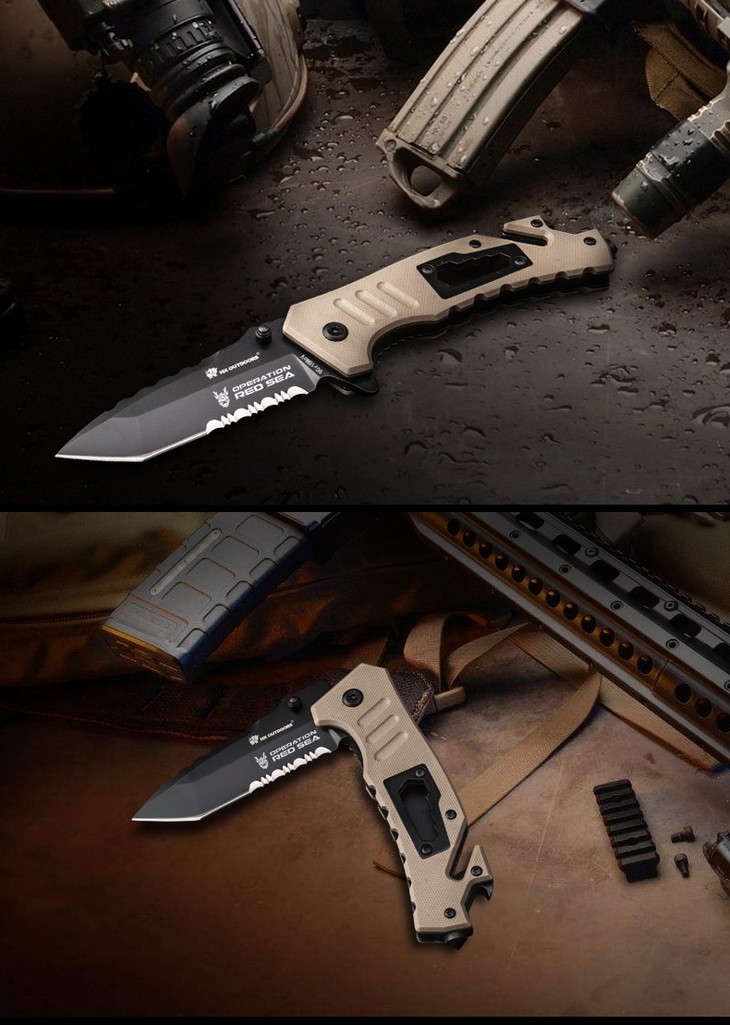 汉道红海行动蛟龙步兵刀小刀zd-016hh