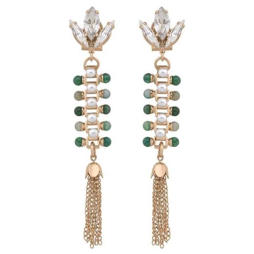 北京仓｜ANTON HEUNIS-Clarisia-绿玛瑙 耳环［西班牙设计师］ 商品图0