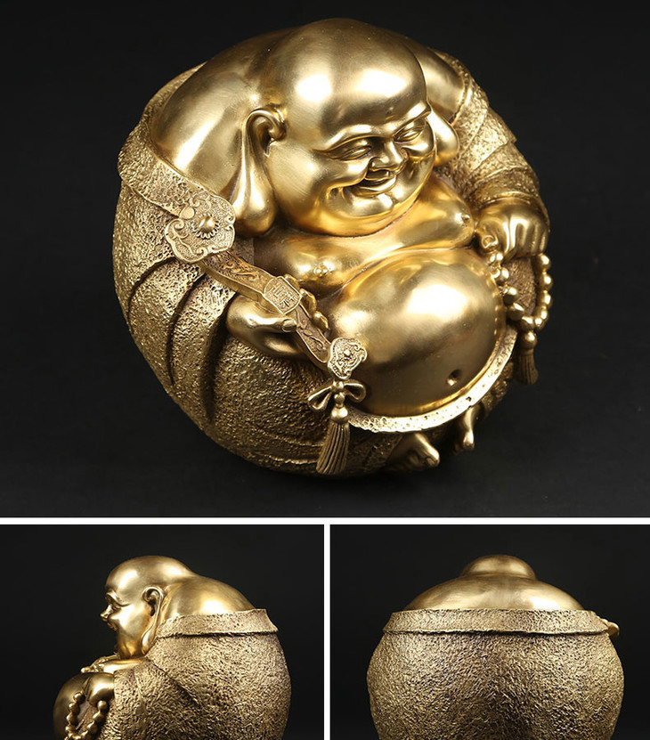 如意笑面弥勒佛 大肚能容天下事