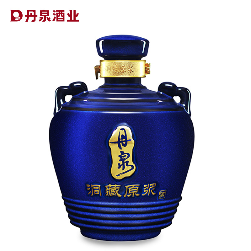 广西丹泉酒 洞藏原浆酒 53度酱香型2.5l坛装礼盒