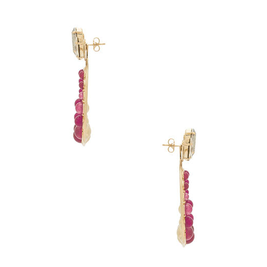 北京仓｜ANTON HEUNIS-Abarema-石榴石英 耳环［西班牙设计师］ 商品图2