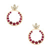 北京仓｜ANTON HEUNIS-Abarema-石榴石英 耳环［西班牙设计师］ 商品缩略图0