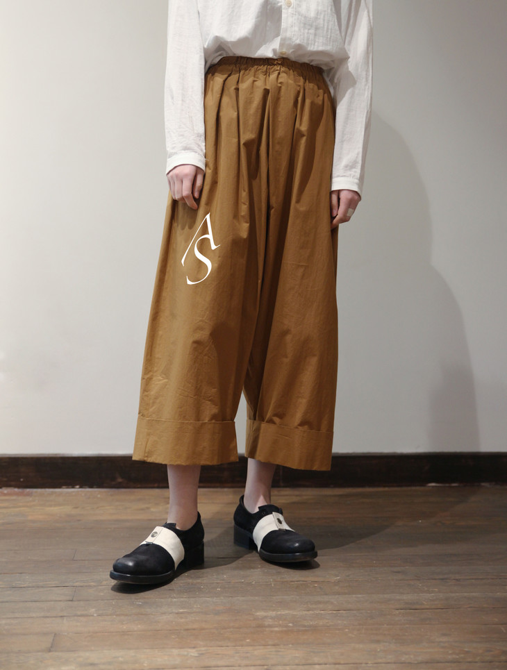 toogood 18ss 单侧口袋长裤 碱褐色/炭黑色