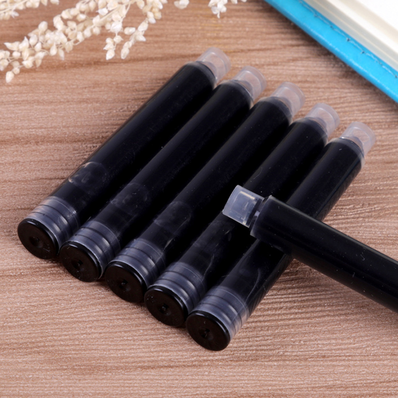 feliz 插画创意签字钢笔专用墨胆10支装