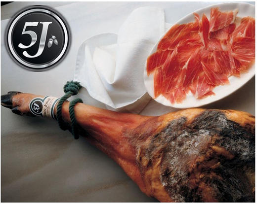 西班牙伊比利亚黑猪前腿iberico bellota 5j 整条火腿6kg