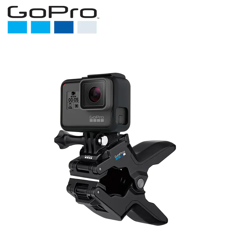 Gopro 运动摄像机配件jaws可伸缩夹钳适用hero3 Hero4 Hero5