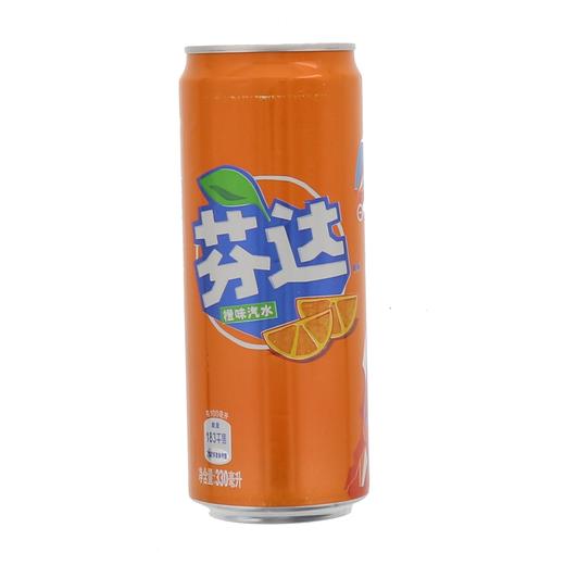 芬达橙味汽水摩登罐330ML 商品图0