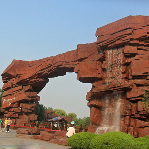 人造石门,人造景区假山,假石山,景观区,动物园,风景区,公园装饰假山
