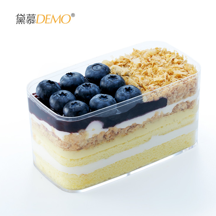 蓝莓拿破仑盒子蛋糕