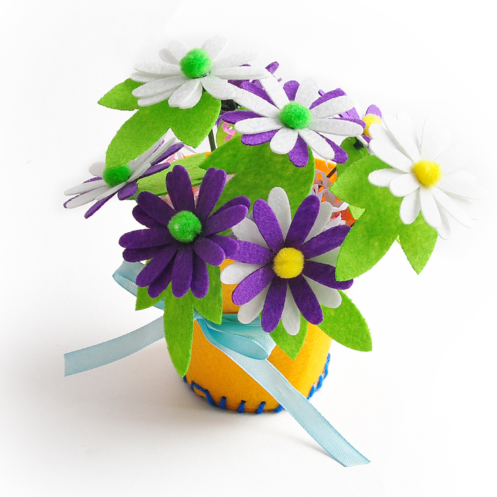 不织布手工花篮(4款可选,单个装)zt-mf-mk (广州仓库)