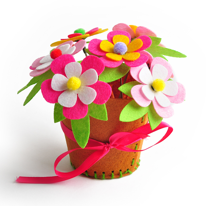 不织布手工花篮(4款可选,单个装)zt-mf-mk (广州仓库)