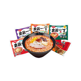 香港进口出前一丁方便面 5口味速食泡面拉面食品 100克x5袋装
