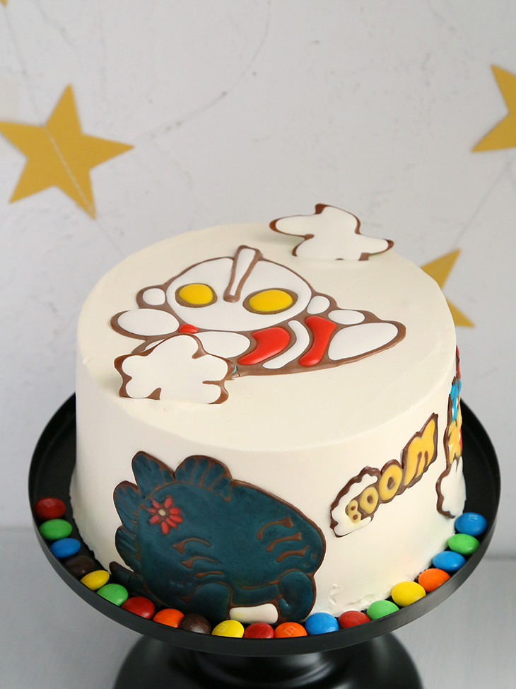 贝家烘焙 | 咸蛋超人 蛋糕