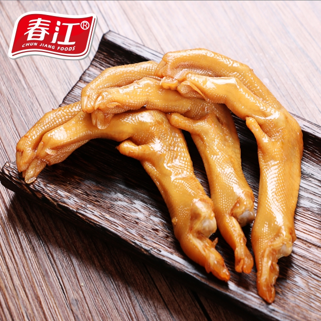 【买一送一】春江 泡椒鸭掌32g(豆制肉干)