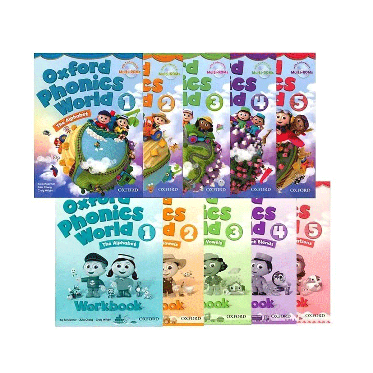 牛津自然拼读教材 oxford phonics world:非常好用的自然拼读系统学习