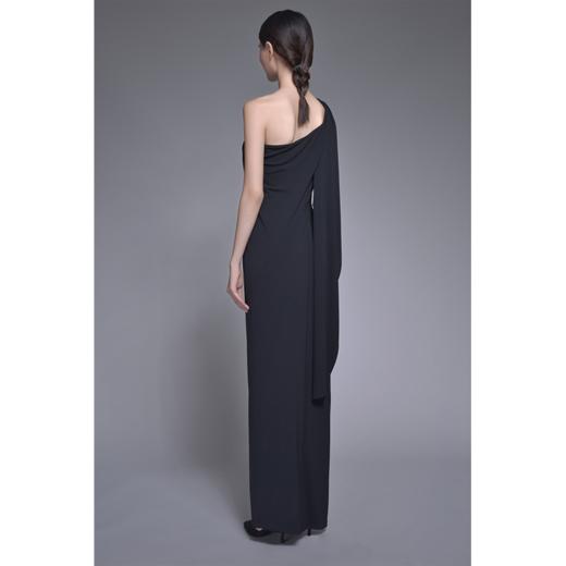 雅典娜单肩晚礼服 商品图1