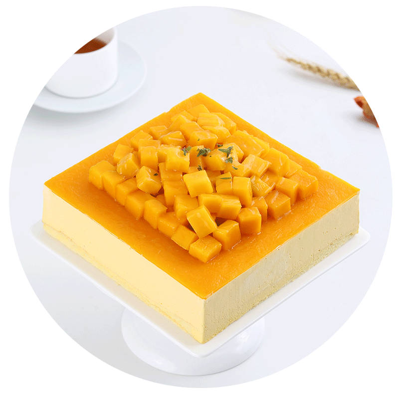 5磅,四方形芒果慕斯约2.5磅,心形芒果慕斯约1.5磅,心形芒果慕斯约2.