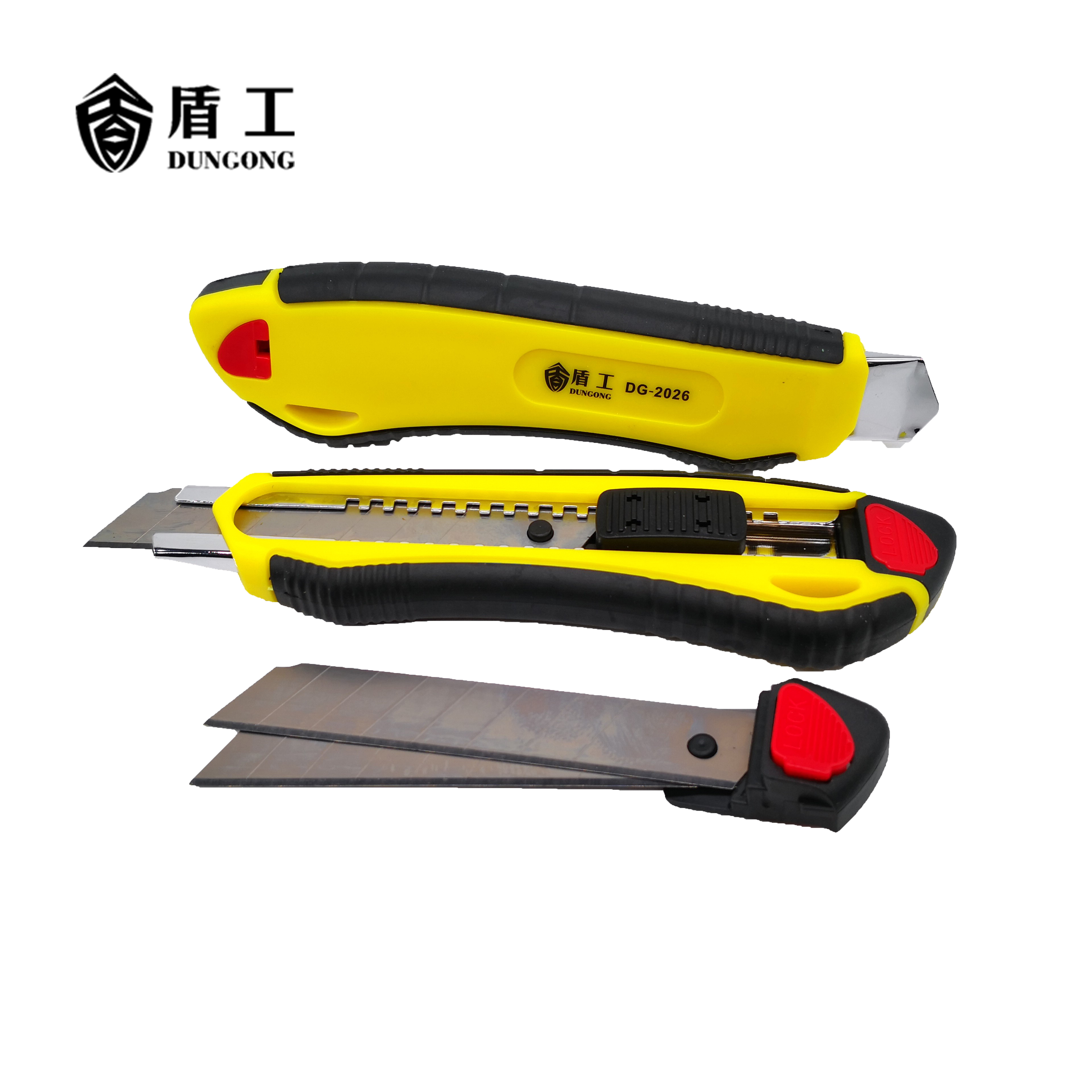 盾工 高档美工刀(3刀片)